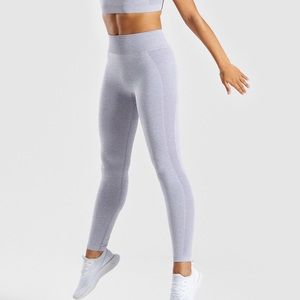 Gymshark Flex High Waisted Leggings - Blue/Grey